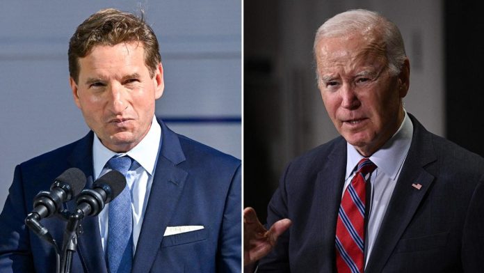 Biden challenger goes all in on presidential campaign