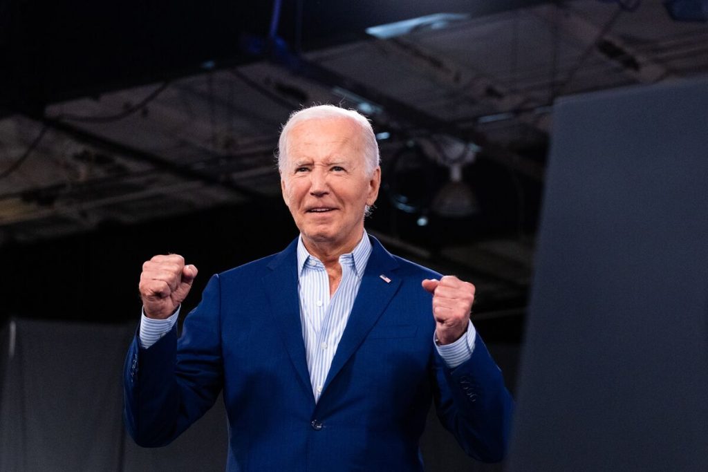 Biden reaffirms at Wisconsin rally: ‘I’m staying in the race’