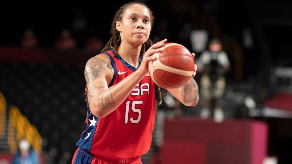 U.S. Olympic basketball star Brittney Griner is ready to represent “the nation that supported my return.” U.S. Olympic basketball star Brittney Griner is ready to represent “the nation that supported my return.”