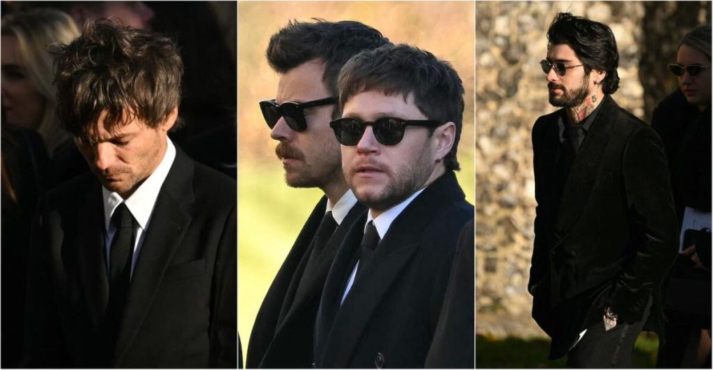 One Direction stars join mourners at Liam Payne’s funeral