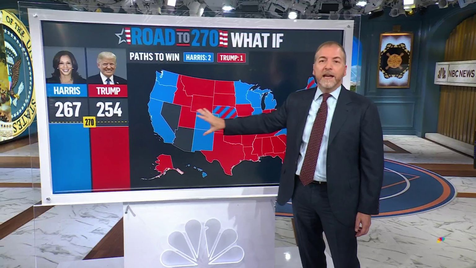 Final NBC News poll: Harris-Trump race is neck and neck, with significant gender gap