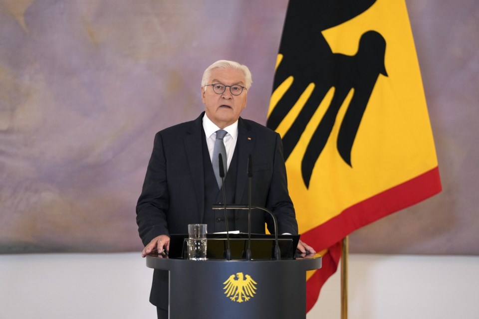 German president dissolves parliament for Feb. 23 snap elections – Foxton News