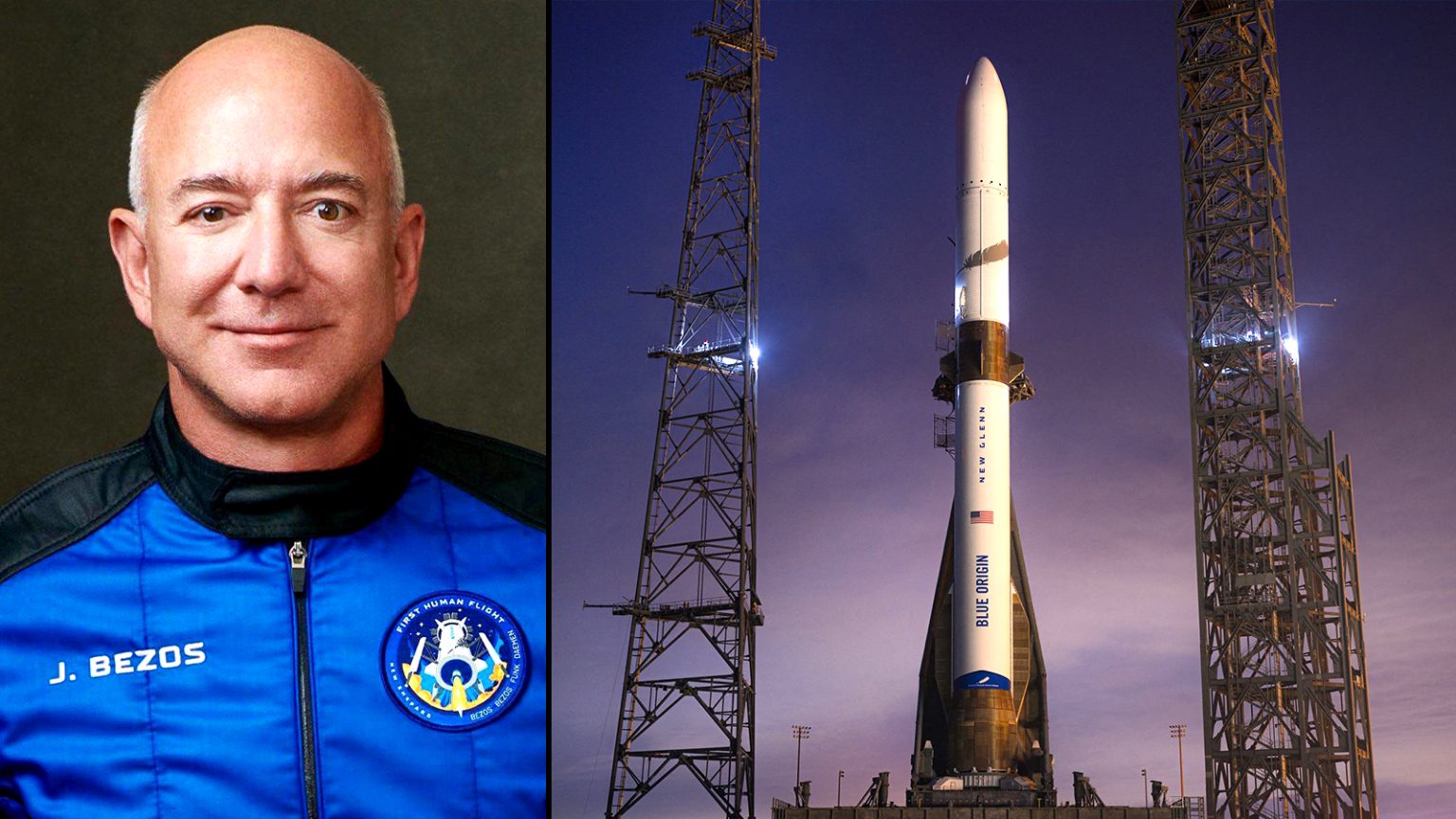 Jeff Bezos’ New Glenn rocket reaches orbit on first test flight