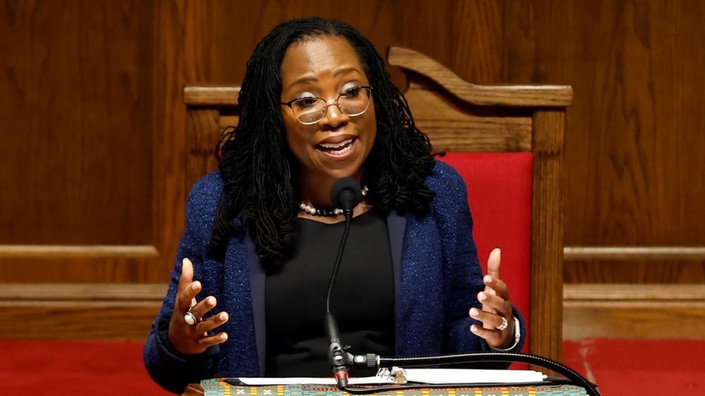 Justice Ketanji Brown Jackson criticizes Trump’s remarks on judges