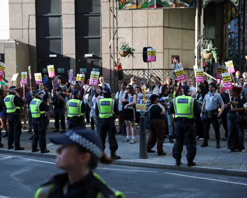 3,000 Riot Police Deployed Ahead of Weekend Protests Across England and Wales