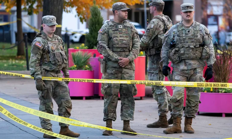 Targeted Shooting Near White House Injures National Guard Personnel White House