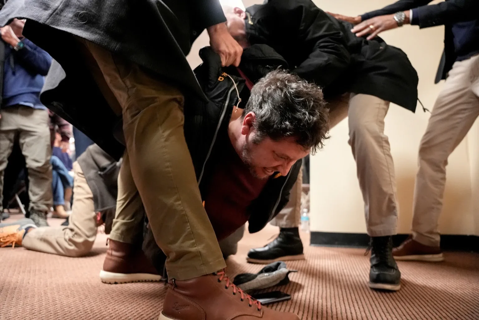 Ilhan Omar sprayed with unidentified substance at Minneapolis town hall