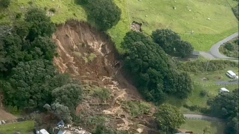 Two Dead, Six Missing After Landslides Strike Homes and Campground in New Zealand Landslides